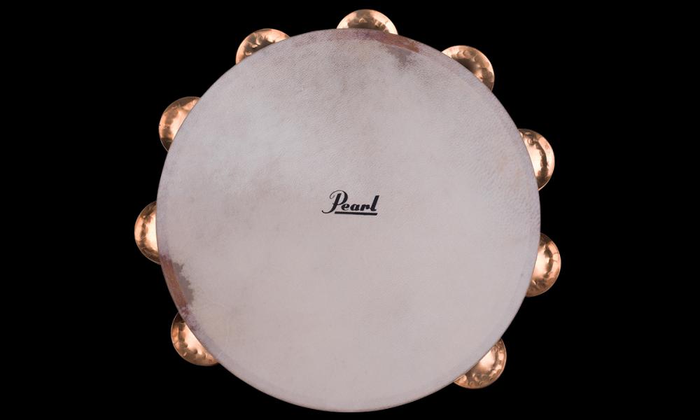 Pearl Orchestral Tambourine Beryllium Copper PETM-1018CP